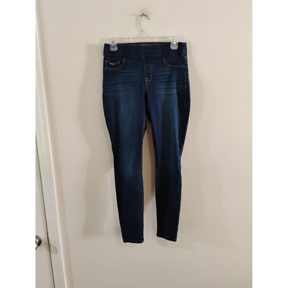 Nine West Jeans Womens 6 Dark Wash Pull On Skinny Denim Leggings Jeggings